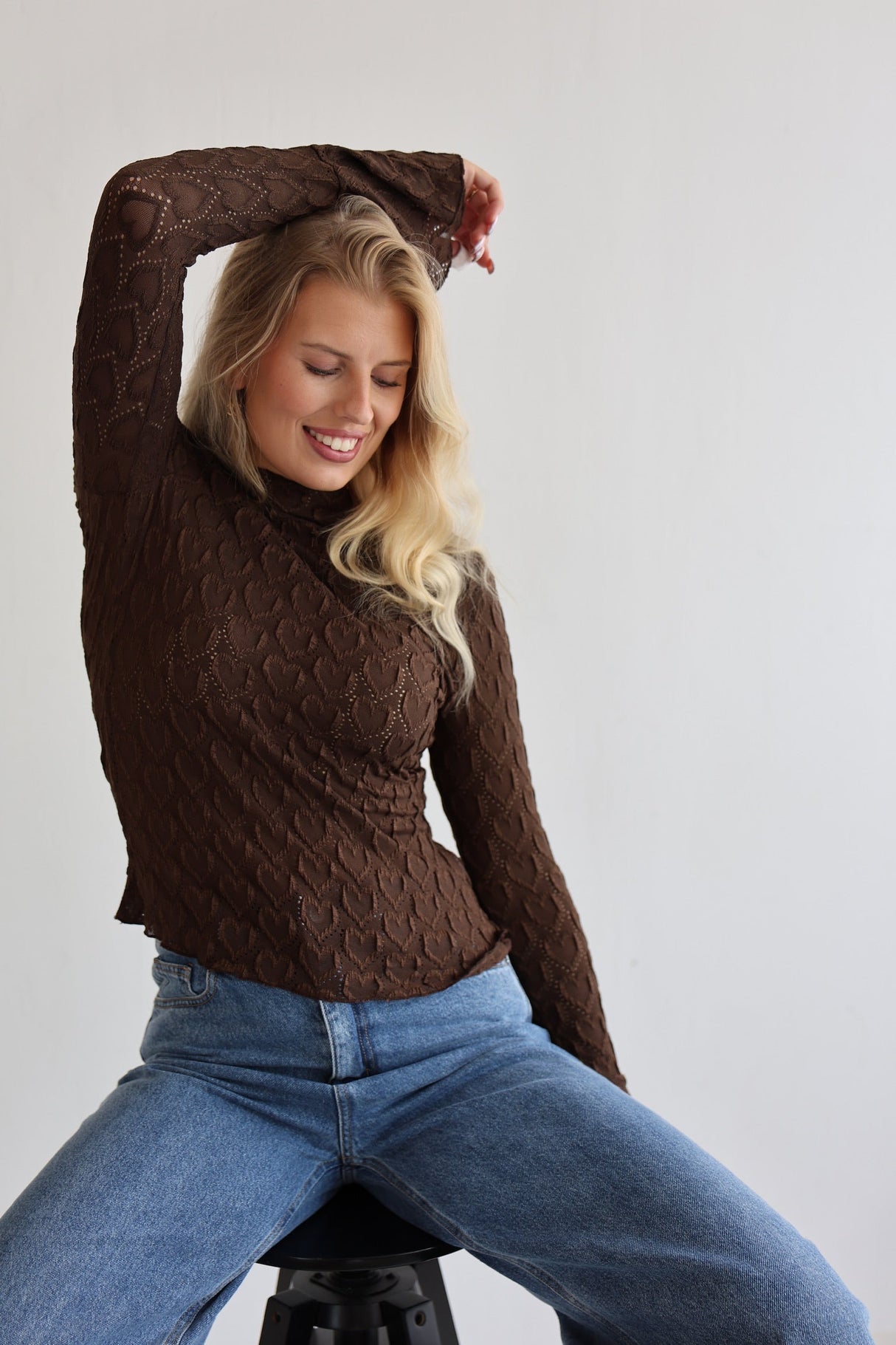 Spitzenlongsleeve Heartful