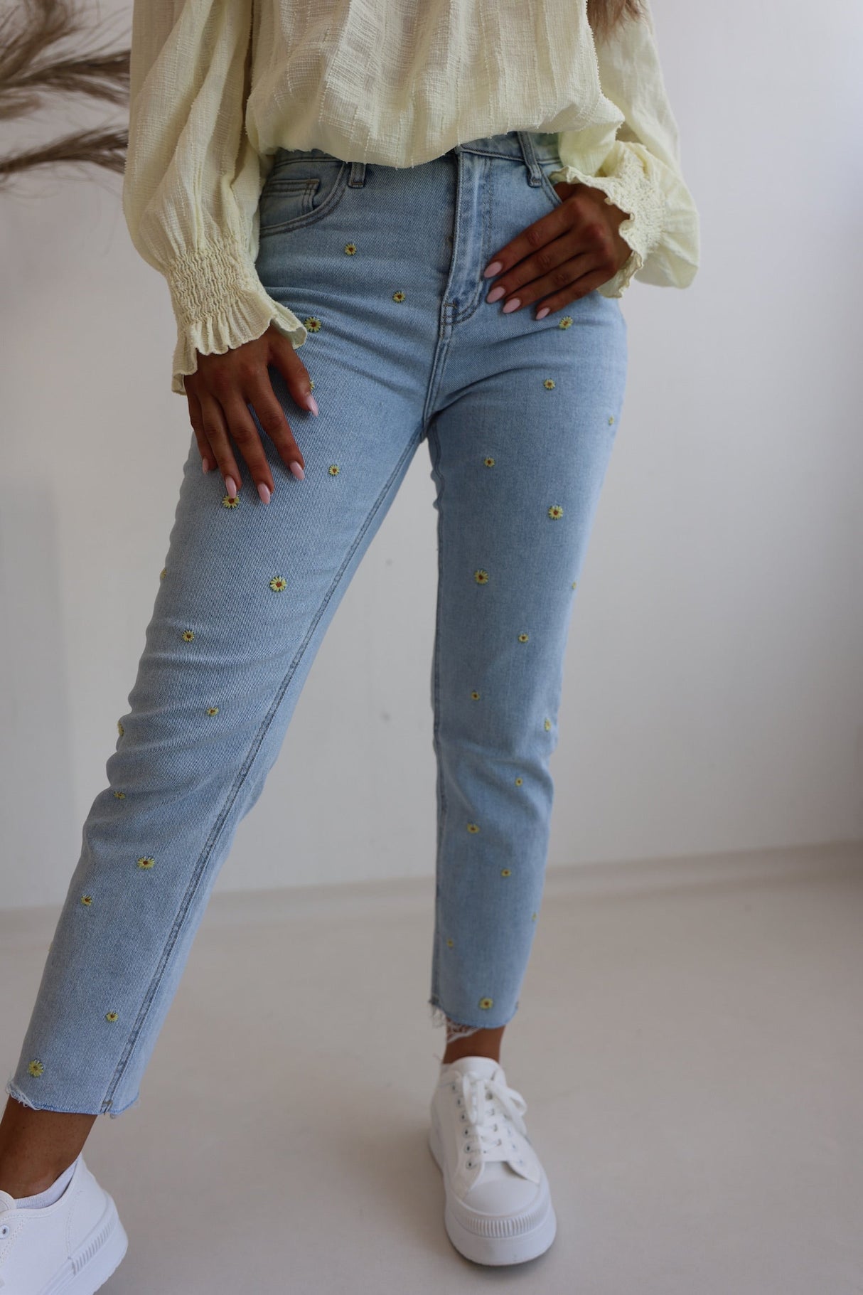 Mom Jeans Sunflowers (3181)